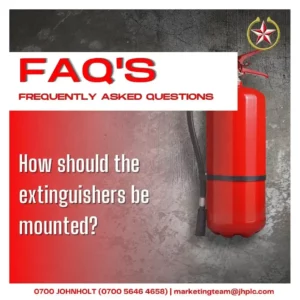 John Holt fire extingusher FAQ