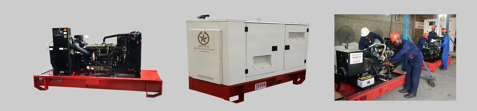 John Holt high-capacity diesel generators